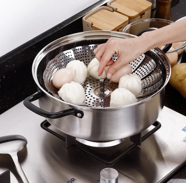 Пароварка для кастрюли складная 23037009