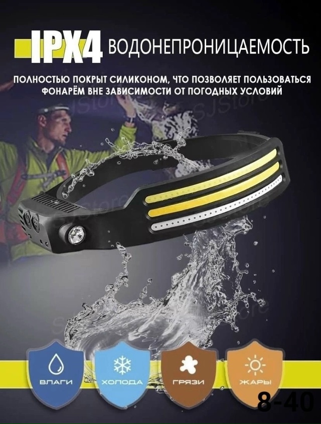 Фонарь налобный 23039881