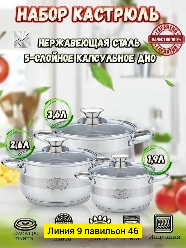 Набор кастрюли 23045917