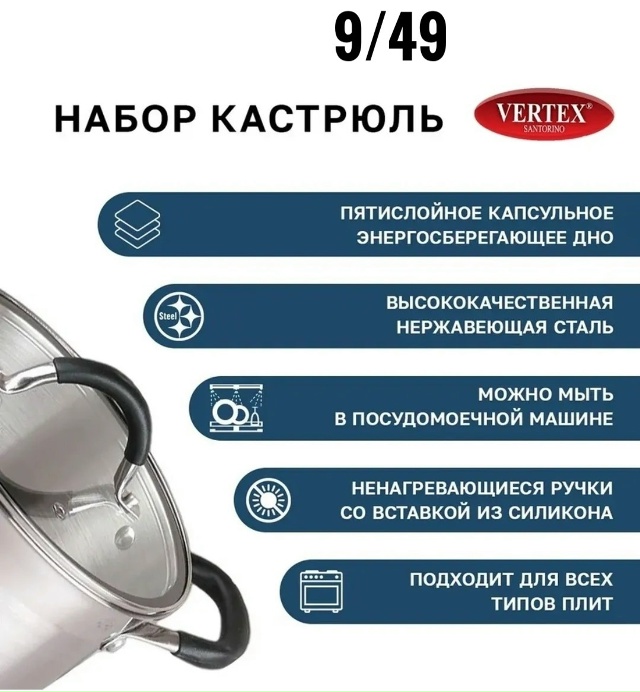 Набор кастрюли 23181096